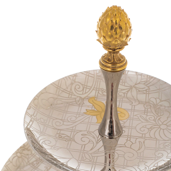 Three-tier bookcase "Artichoke" Zlatoust