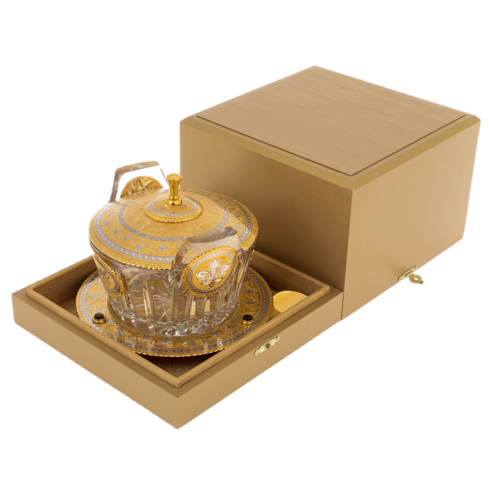 Beluga large caviar bowl, Zlatoust