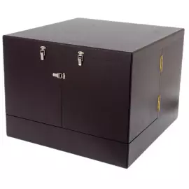 Чайный набор с самоваром "Малахит" на 6 персон, 21 предмет, Златоуст