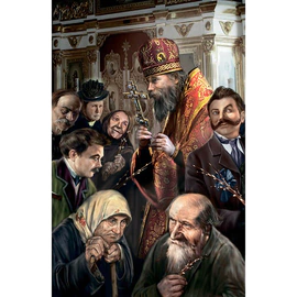 Подарочные книги в кожаном переплете "Чехов. Лучшее" в 6 томах