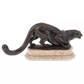 Авторская скульптура из бронзы "Снежный барс"