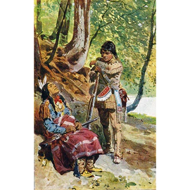 Книга подарочная "Зверобой" Ф. Купер, в 2-х томах