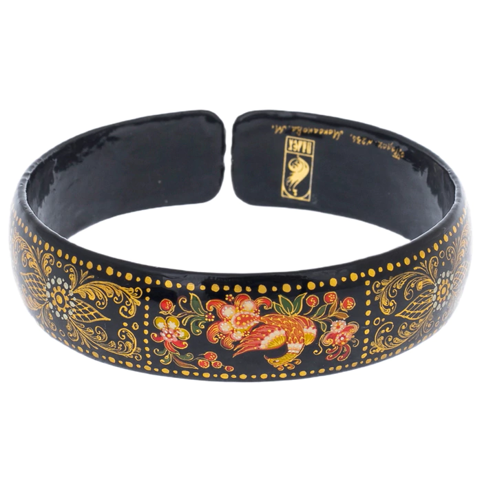 Bracelet "Sirin" by Maksakov M., Palekh