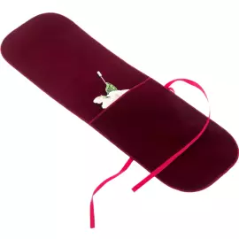 Брошь из серебра "Гардения"