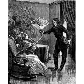 Чайный сервиз "Изящество" на 6 персон, Златоуст Чайный сервиз "Изящество" на 6 персон, Златоуст