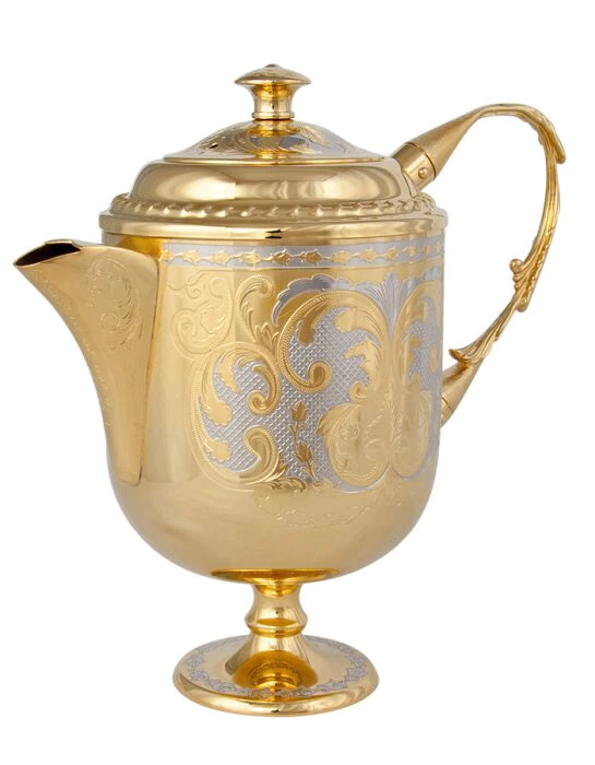 Tea set "Grace" for 6 persons, Zlatoust