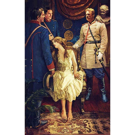 Комплект книг подарочный в кожаном переплете "И. Бунин" в 5 томах, в футлярах