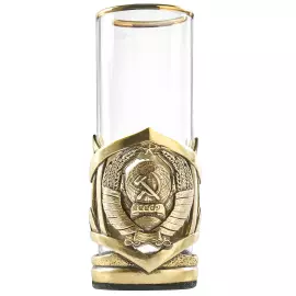 Набор для водки "Герб СССР" на 12 персон