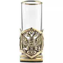 Набор для водки "Герб РФ" на 2 персоны