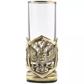 Набор для водки "Герб РФ" на 2 персоны