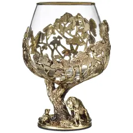 Набор для коньяка "Лев/Львица" на 2 персоны