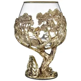 Набор для коньяка "Лев/Львица" на 2 персоны