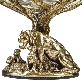 Набор для коньяка "Лев/Львица" на 2 персоны