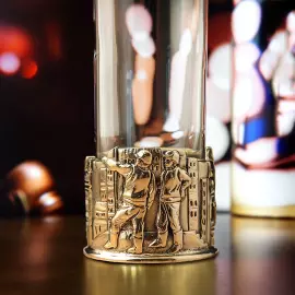 Набор для водки "Строитель" на 3 персоны