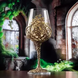 Набор бокалов для вина "Лоза Роял", на 4 персоны