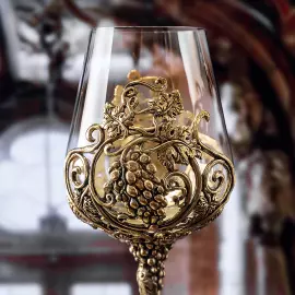 Набор бокалов для вина "Лоза Роял", на 4 персоны