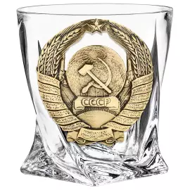 Набор для виски "Герб СССР" на 4 персоны