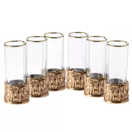 Набор для водки "Газовик" на 6 персон