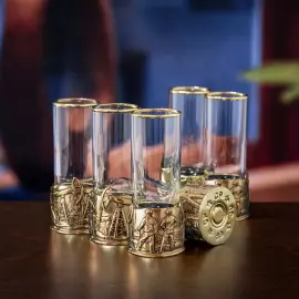 Набор для водки "Нефтяник" на 6 персон