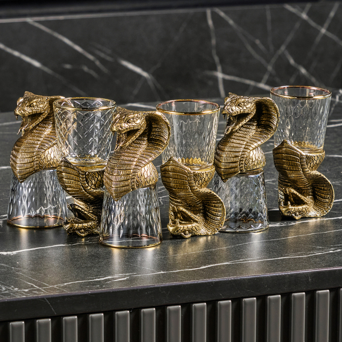 A set of stacks of Snake shifters for 6 people, in a box