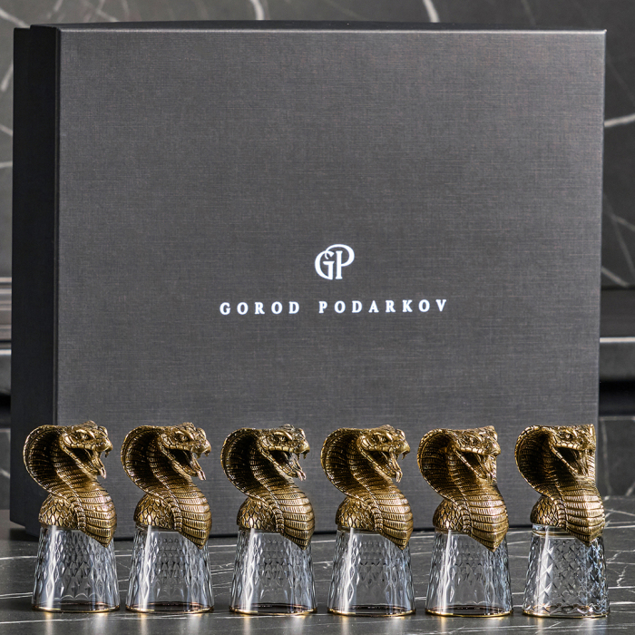 A set of stacks of Snake shifters for 6 people, in a box