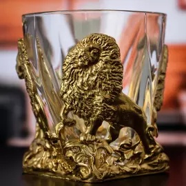 Набор для виски "Львы" на 2 персоны