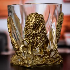 Набор для виски "Львы" на 2 персоны