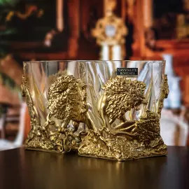 Набор для виски "Львы" на 2 персоны