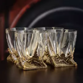 Набор для виски "Охота на кабана" на 4 персоны