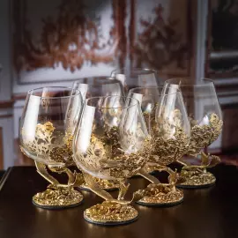 Набор для коньяка "Парящий Орел" на 6 персон