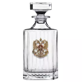 Набор для виски "TImeless. Герб" с эмалью, на 6 персон