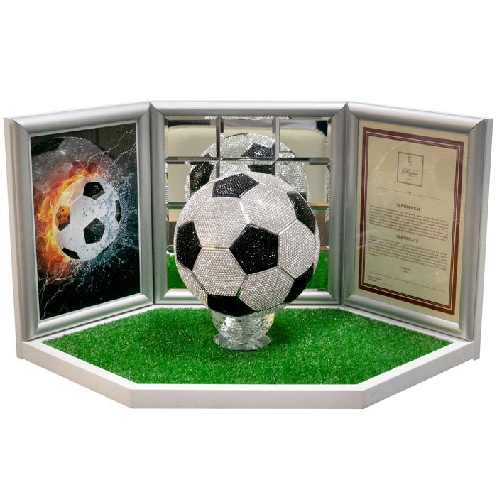 Souvenir "Soccer ball" on a stand