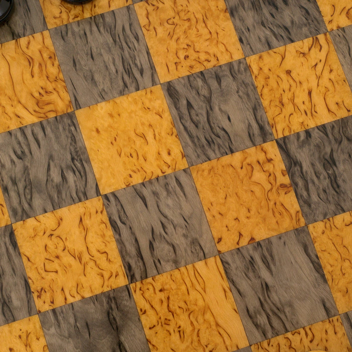Karelian birch chess "Classic"