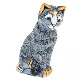 Статуэтка керамическая "Полосатый кот"