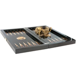 Backgammon made of amber "Wolf" small, collections "Vostok"
