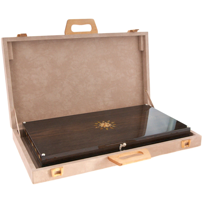 Backgammon "Amber ornament" of the Orient collection