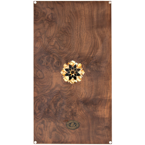 Backgammon made of walnut root and amber "Arabian Nights" collection "Orient"