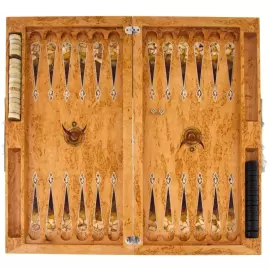 Нарды из янтаря "Бык"