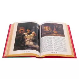 Книга в кожаном переплете "Русский народ. Большая коллекция"