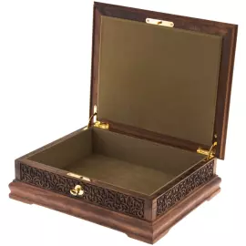 Шкатулка из янтаря "Коран"