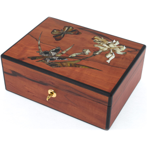 Amber casket "Summer" in an individual case