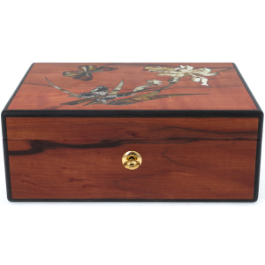 Amber casket "Summer" in an individual case