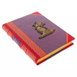 Книга в кожаном переплете "Классическая японская поэзия" в футляре, эксклюзив