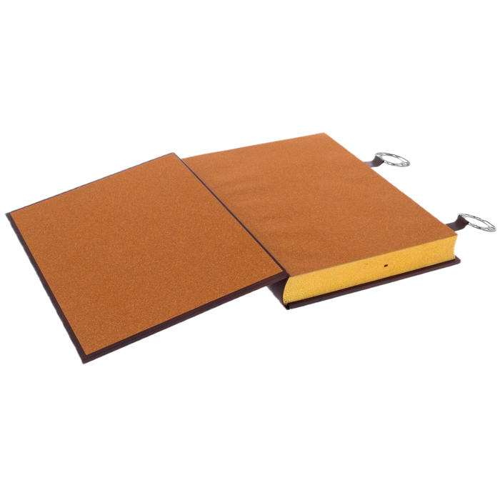 Leather-bound book "Russian Hunt" with clasps, exclusive