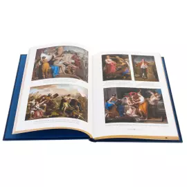 Книга в кожаном переплете "Мировая живопись"