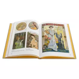 Книга в кожаном переплете "Модерн в мировой графике"