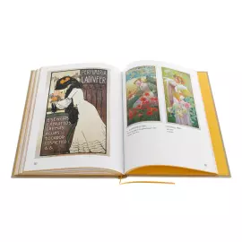 Книга в кожаном переплете "Модерн в мировой графике"