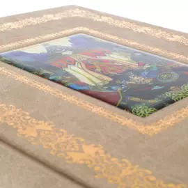 Книга в кожаном переплете "Русская живопись. Сказка"