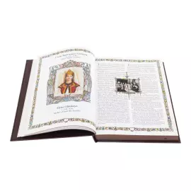 Книга в кожаном переплете "Дочери Отчизны"