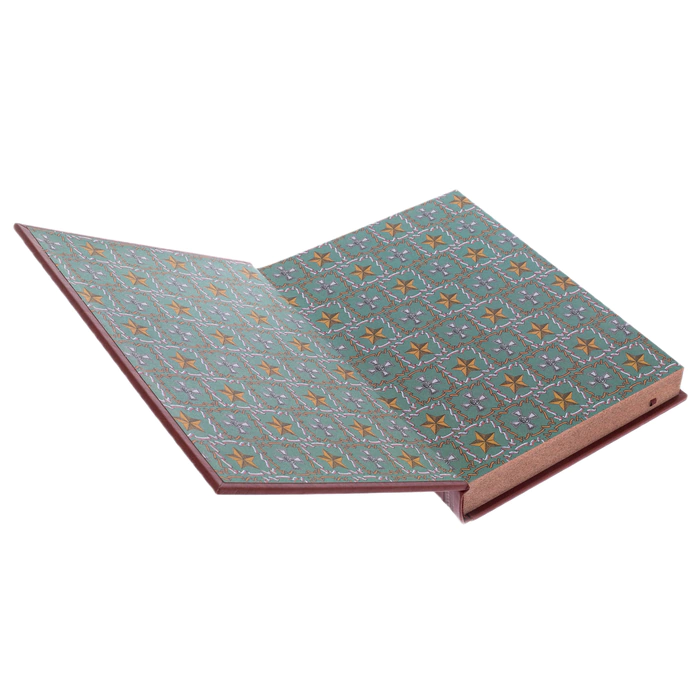 The leather-bound book "Glory and Honor"